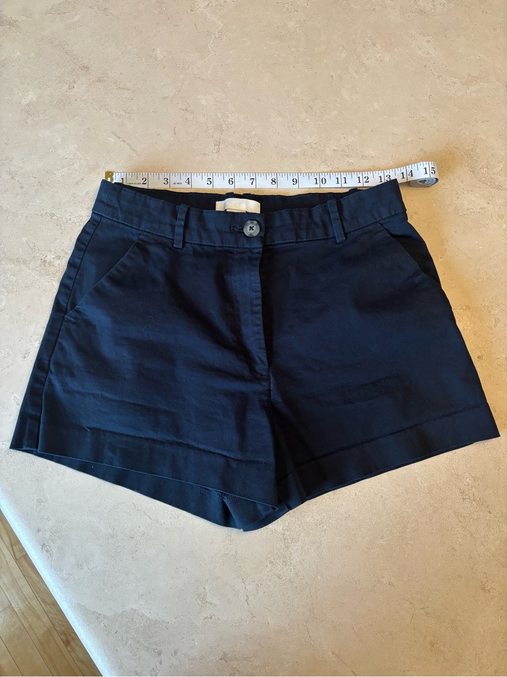 H&M Dark Navy City Shorts